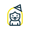 Icon Kindergeburtstag feiern
