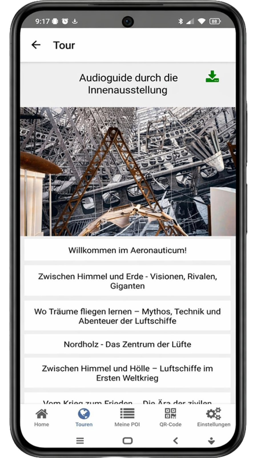 Screenshot Audioguide